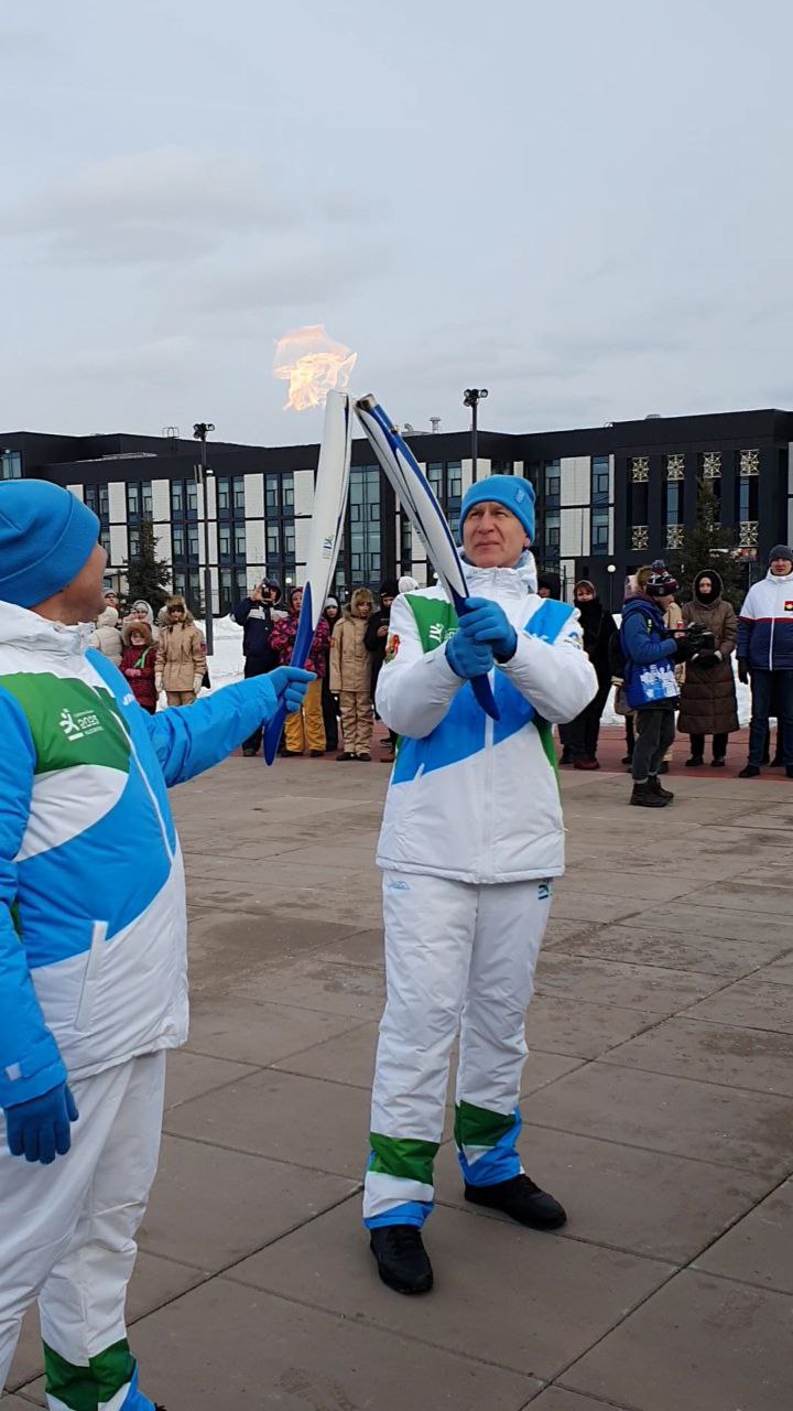 25 февраля эстафета огня II зимних Международных спортивных Игр «Дети Азии» прошла в Кемерове. Сотрудники контрольно-счетной палаты Кемеровской области – Кузбасса не прошли это мероприятие стороной. 